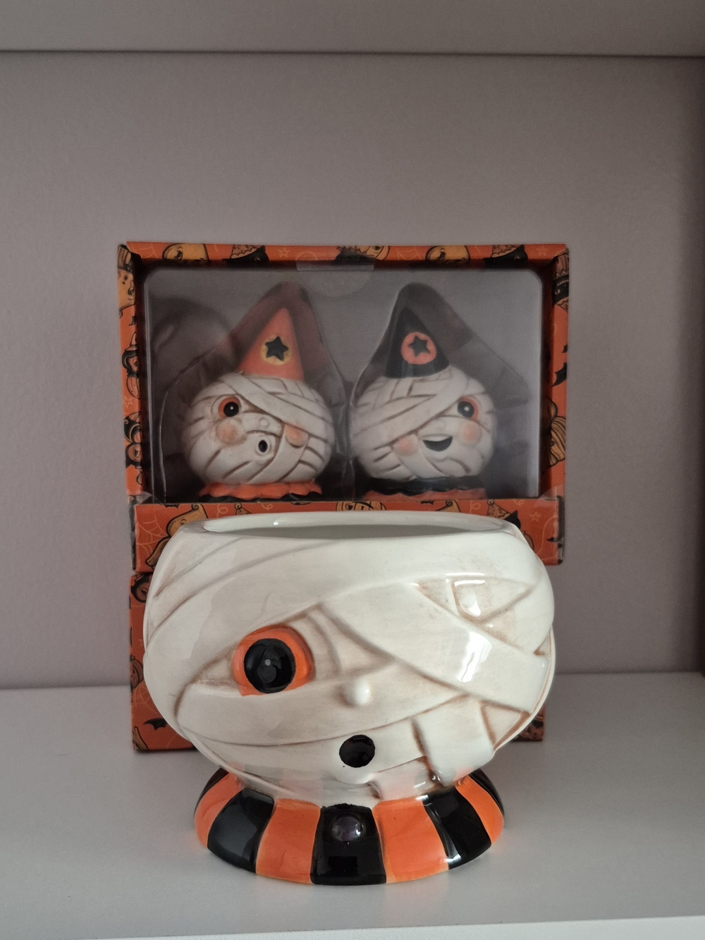 Johanna Parker Mummy Bowl And Shakers